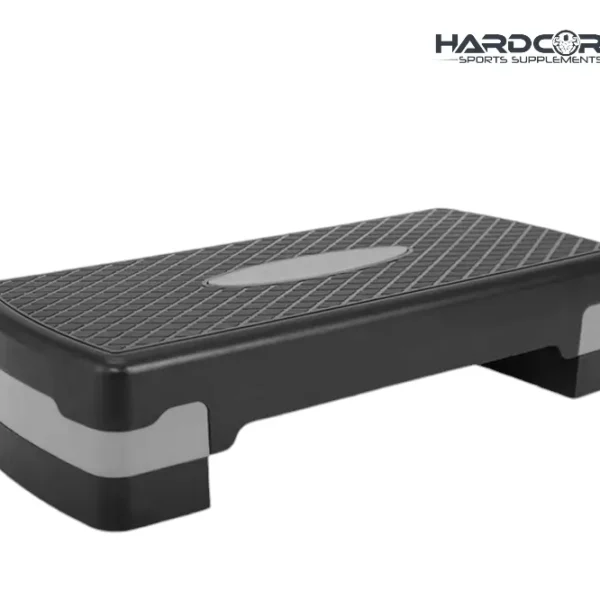 Aerobic Step Black Gray 2 Levels