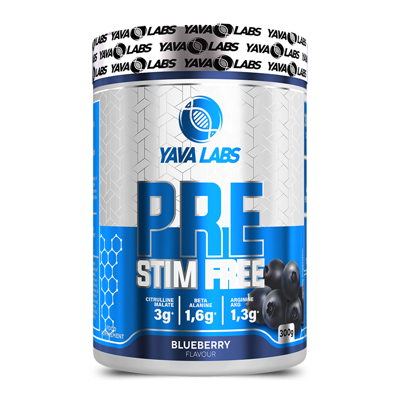 pre_stim_free_bluebrry_01-1 Yava Labs Pre Stim Free 300gr 30 servings - Image 1
