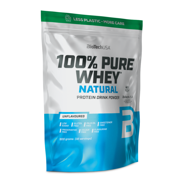 BioTechUSA 100% Pure Whey Natural 900 g