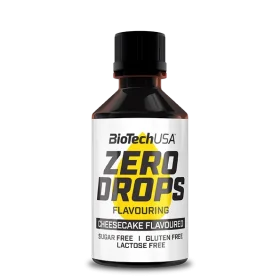 BioTechUSA Zero Drops 50ml Cheesecake