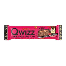 Nutrend QWIZZ PROTEIN BAR 60gr Chocolate Raspberry