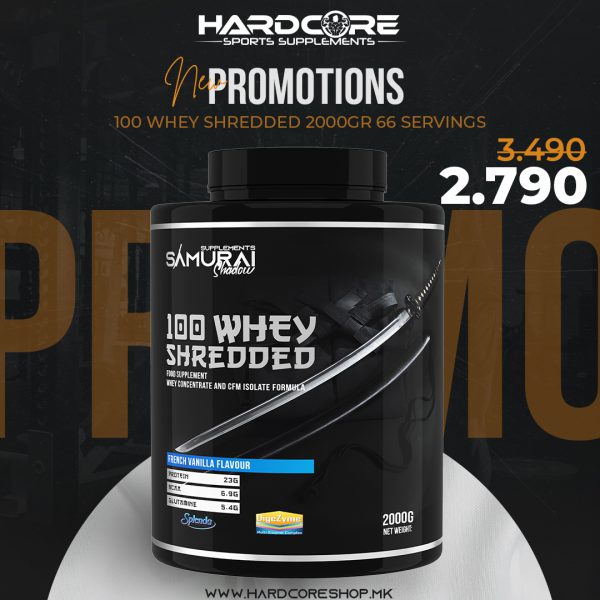 PROMO: Whey Shredded 2kg