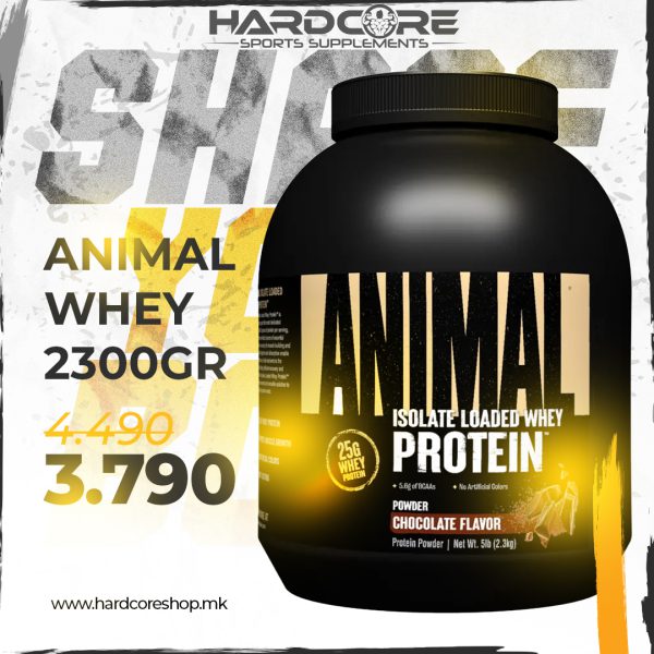 PROMO: Animal Whey 2.3 kg
