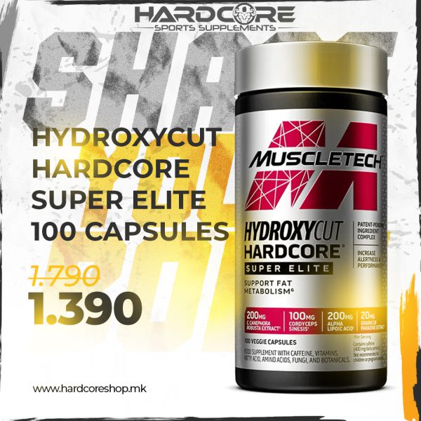 PROMO: Hydroxycut Hardcore Super Elite 100caps