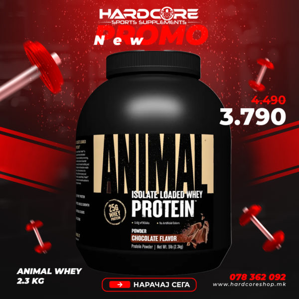 PROMO: Animal Whey 2.3 kg