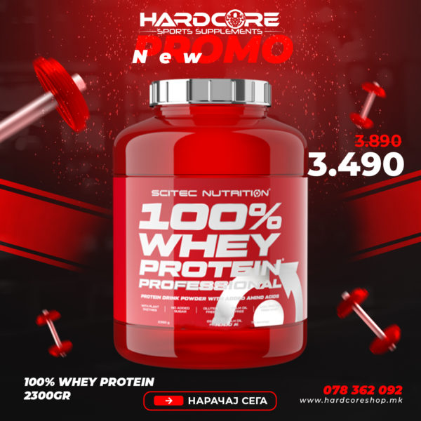 PROMO: Scitec Whey PROFESSIONAL 2350gr