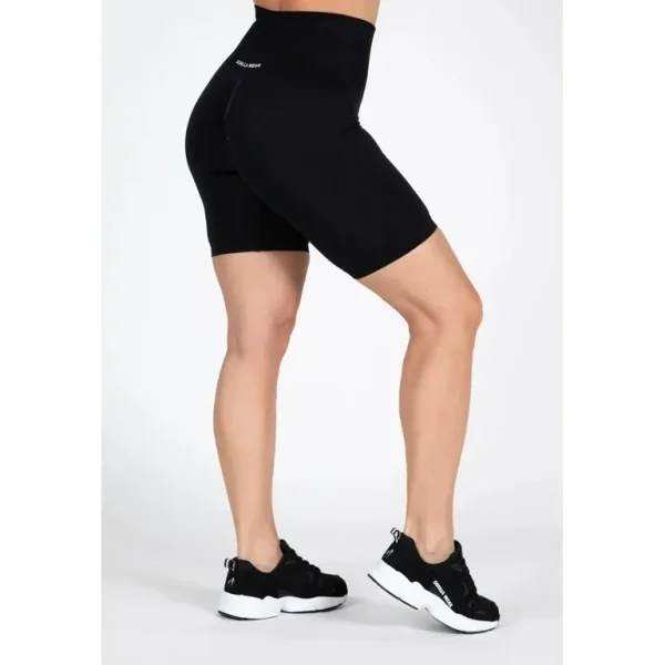 Quincy Seamless Cycling Shorts Black