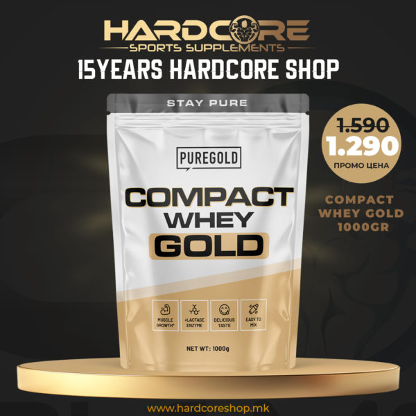 PROMO: Compact Whey Gold 1000gr