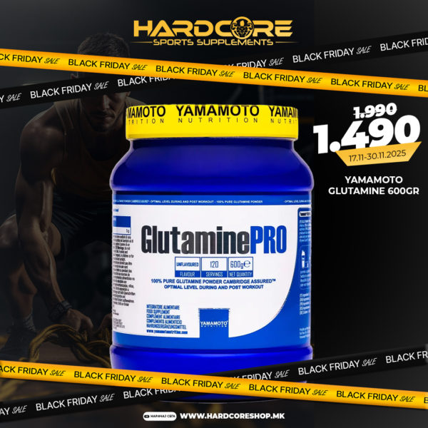 PROMO: Yamamoto Glutamine 600gr
