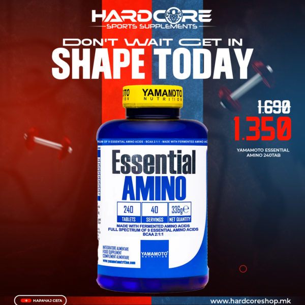 PROMO: Yamamoto Essential Amino 240tab