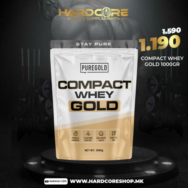 PROMO: Compact Whey Gold 1000gr