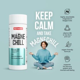 Nutrend MagneChill магнезиум капсули 90 капсули Магнезиум суплемент за мускулна поддршка