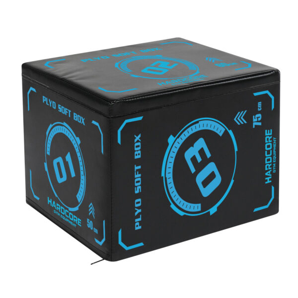 Hardcore Soft Plyo Box HC0049E-2 | 3-во-1 Плиометриска Кутија