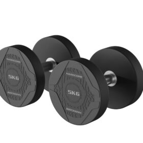 Hardcore Rubber Dumbbells Set HC1012A