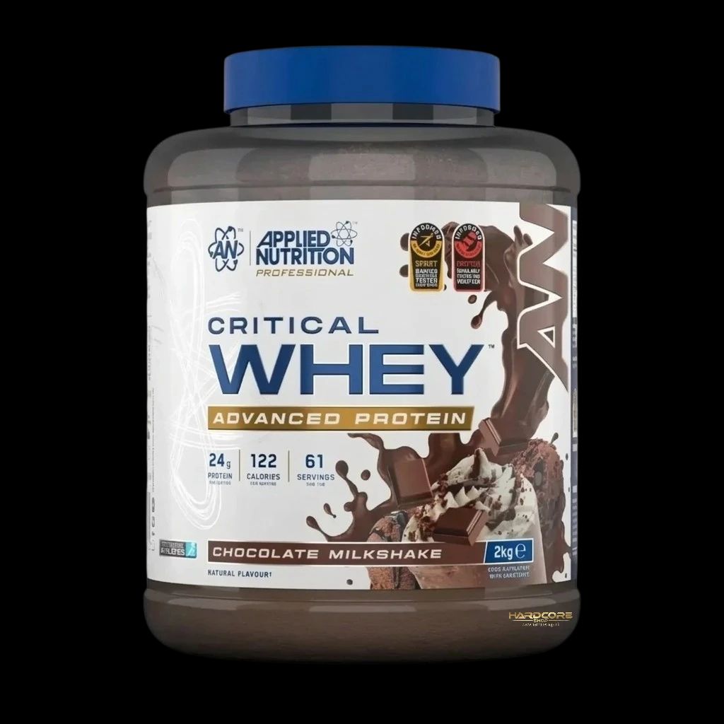Applied Nutrition Critical Whey Chocolate Milkshake Applied Nutrition Critical Whey 24g Protein Hardcore Shop Macedonia