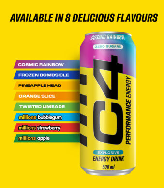 C4 Energy Drink Cellucor 500ml без шеќер Hardcore Shop Macedonia