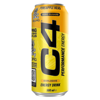 C4 Energy Drink Cellucor 500ml без шеќер Hardcore Shop Macedonia