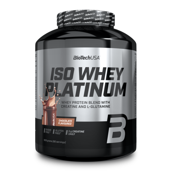 BioTechUSA Iso Whey Platinum протеин изолат со креатин 1816g