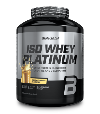 BioTechUSA Iso Whey Platinum суплемент за мускулна маса и сила