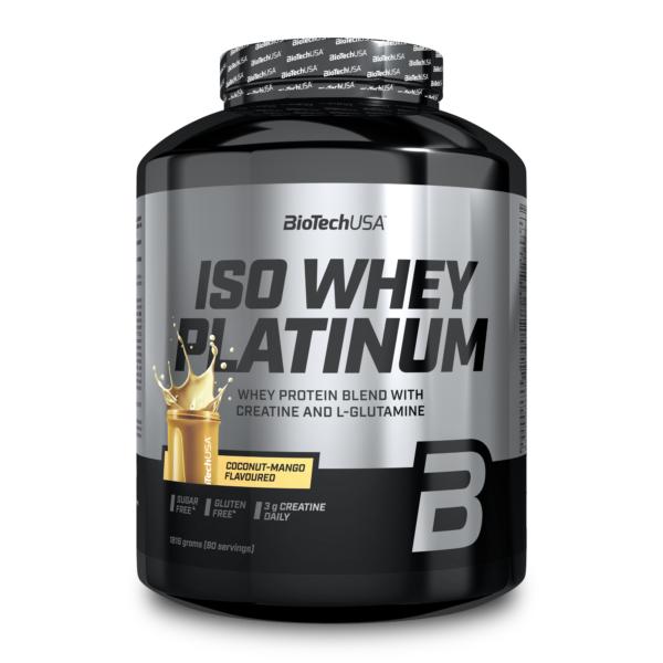 BioTechUSA Iso Whey Platinum суплемент за мускулна маса и сила