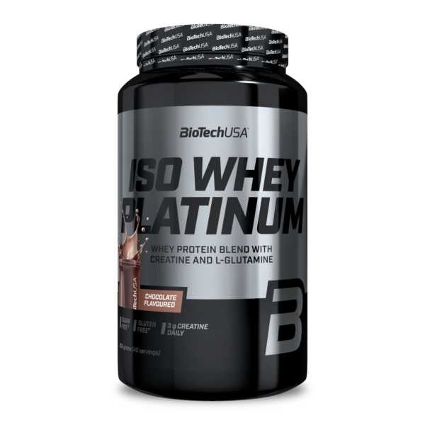 BioTechUSA Iso Whey Platinum пакување од 908g на Hardcore Shop