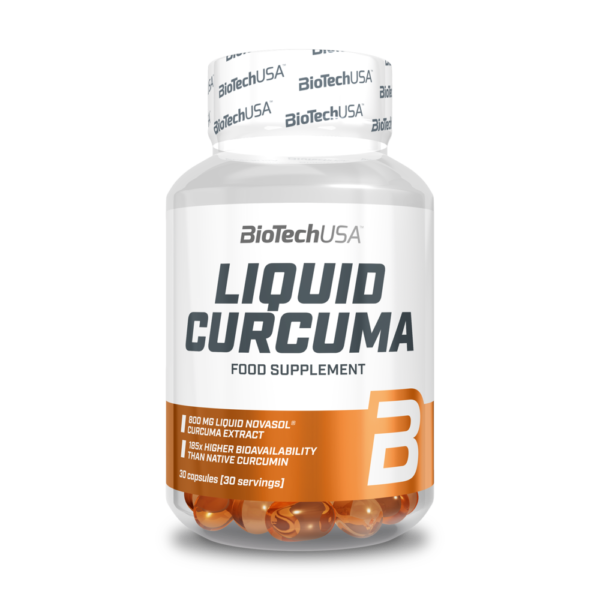 BioTechUSA Liquid Curcuma NovaSOL 30 capsules Hardcore Shop MK