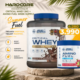 PROMO: Critical Whey 2kg + Amino Fuel Week Supply
