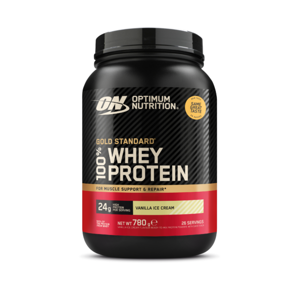 Optimum Nutrition Gold Standard 100% Whey 780g вкус Vanilla Ice Cream премиум Протеин