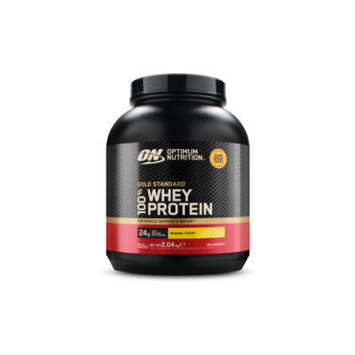Optimum Nutrition Gold Standard 100% Whey 2.27kg вкус Banana Cream премиум протеин