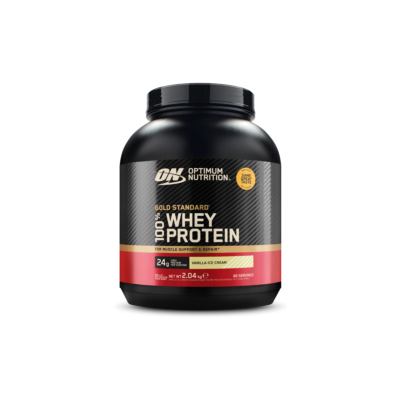 Optimum Nutrition Gold Standard 100% Whey 2.27kg вкус ванила премиум протеин