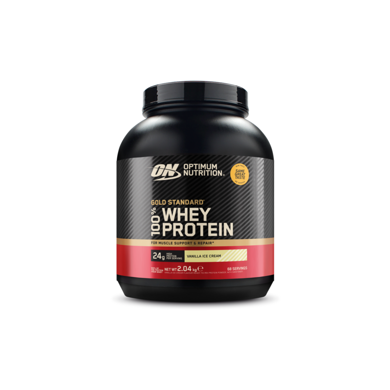 Optimum Nutrition Gold Standard 100% Whey 2.27kg вкус ванила премиум протеин