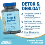 Applied Nutrition Detox & Debloat 60 Капсули - Image 2