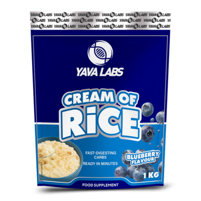 Yava Labs Cream of Rice крем од ориз јаглехидрати