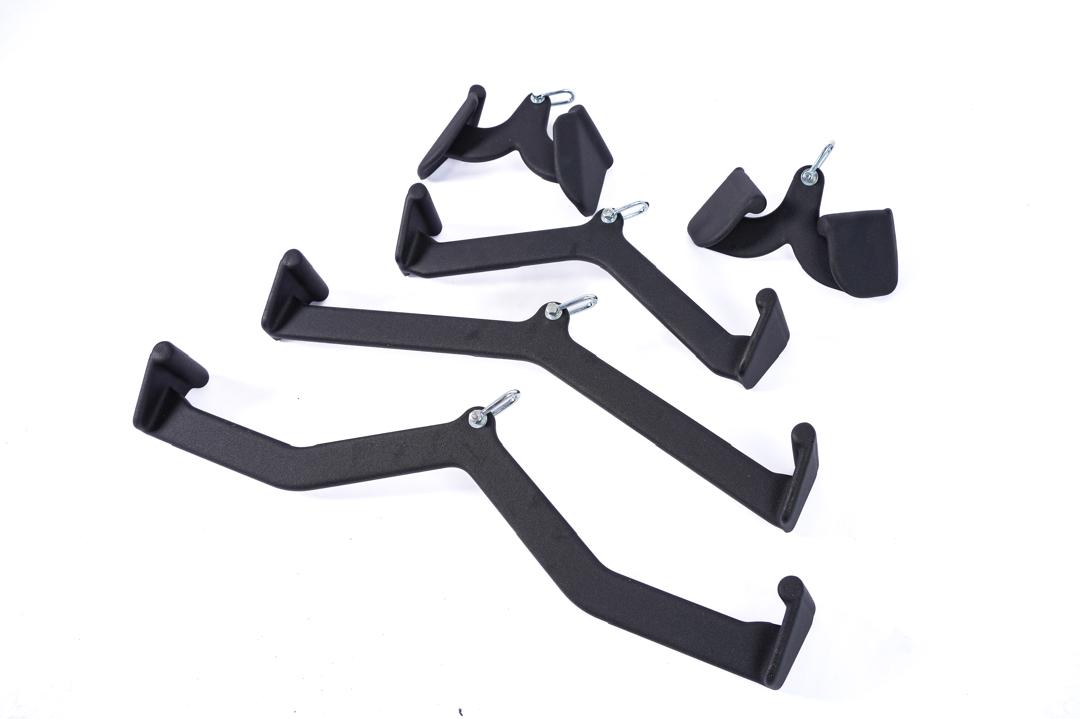 Live Pro Lat Attachments LIVEUP LP8321 BK 5 in 1 Handle Set lat machine attachments