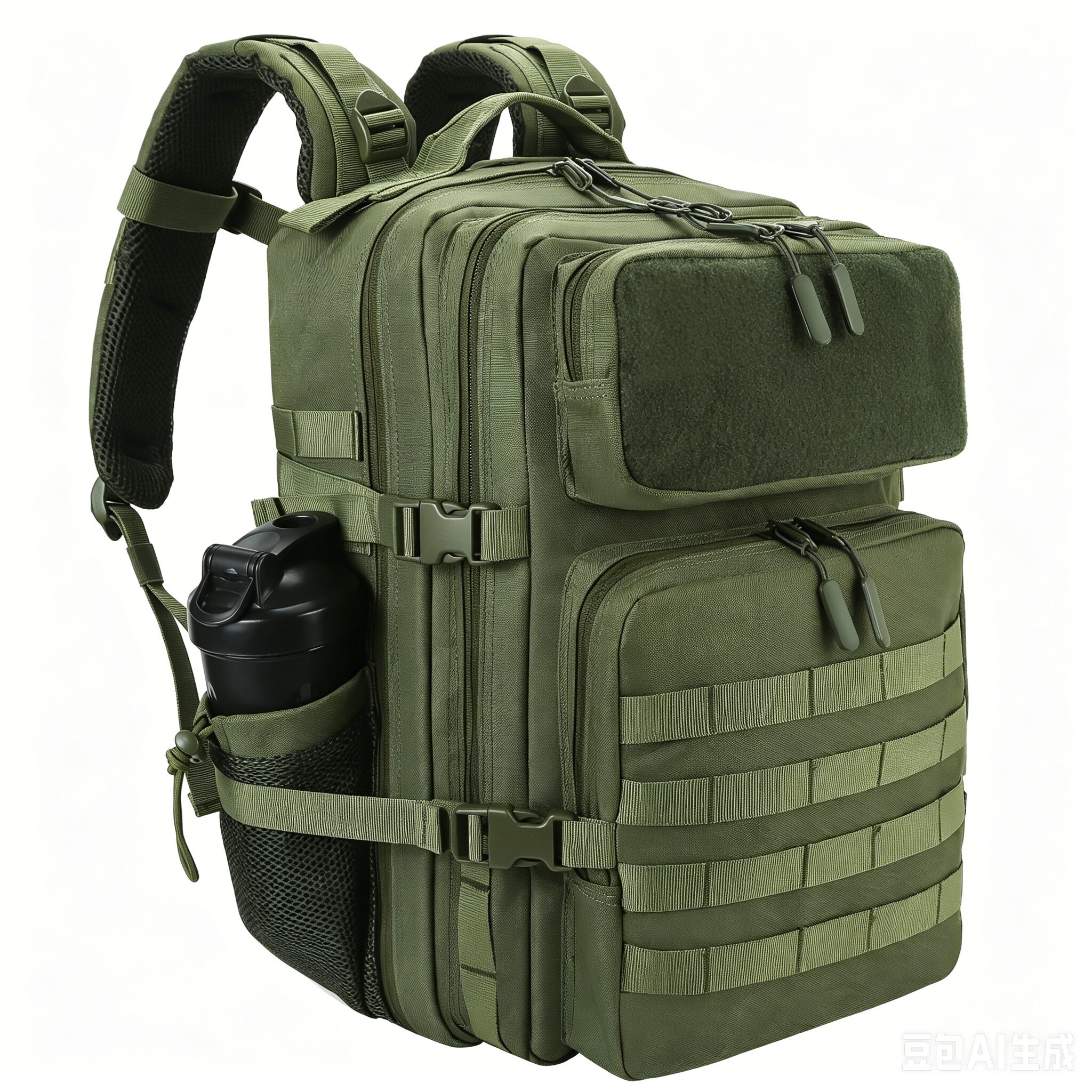 Tactical backpack со дополнителна мала торбичка