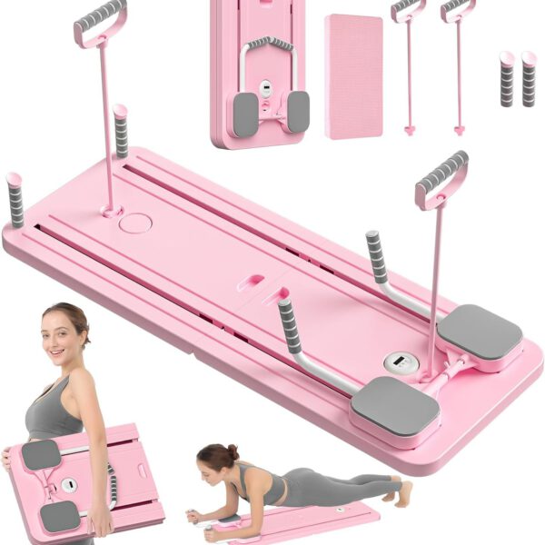 Компактна pilates reformer справа за дома