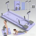 Mini Pilates Reformer со лизгачка платформа и ластици