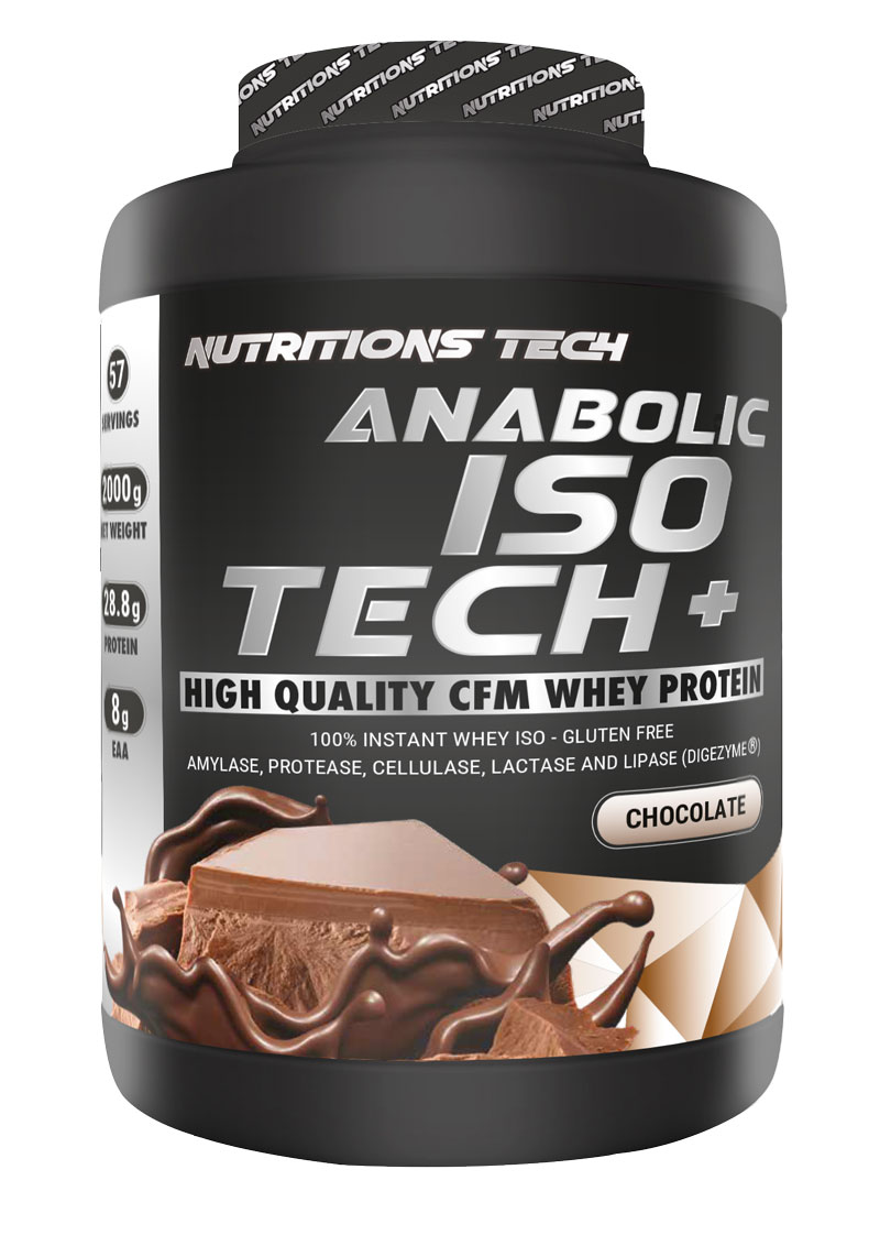 Chocolate-2KG Anabolic Iso Tech+ Whey Isolate Protein