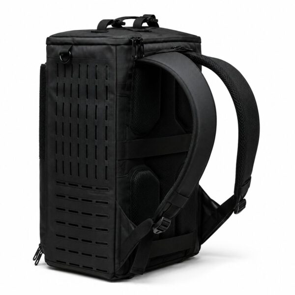 2-in-1 tactical backpack за вертикална и хоризонтална употреба