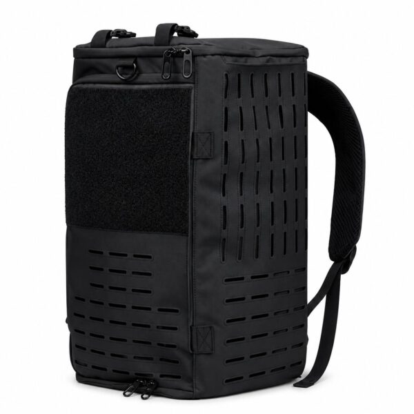 2-in-1 tactical backpack за вертикална и хоризонтална употреба