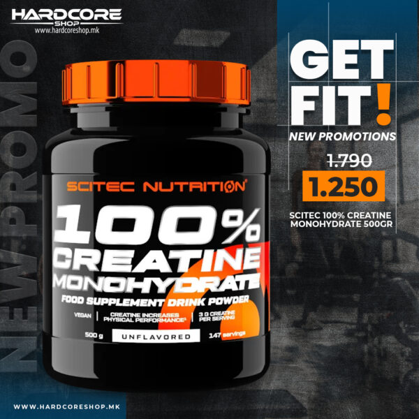 PROMO: Scitec Creatine 500gr