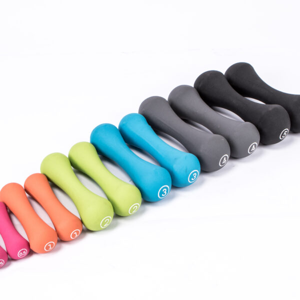 LiveUP Bone Head Dumbbell сет од 0.5 kg до 5 kg