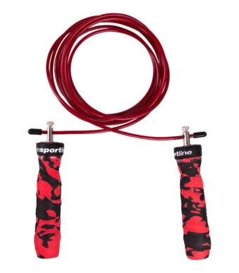 inSPORTline Jumpkamu Jump Rope Red Camu