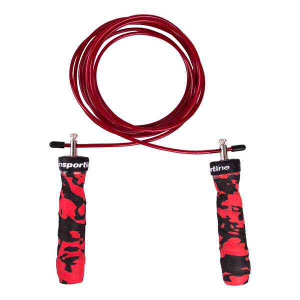 inSPORTline Jumpkamu Jump Rope Red Camu